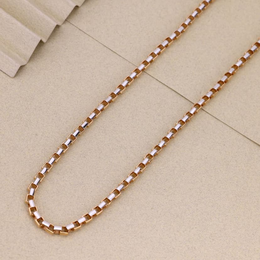 Oryxel Frame Link Chain 18KT