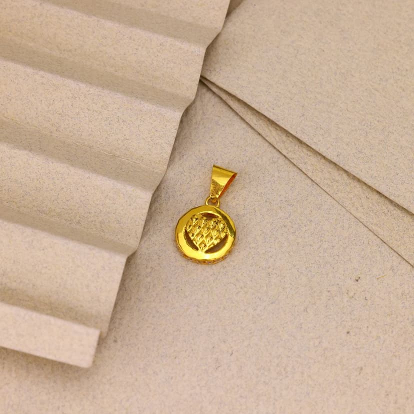 Lattessa Heart Pendant 22KT