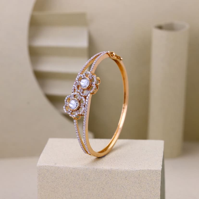 Monéline Flora Frame Kada 18KT
