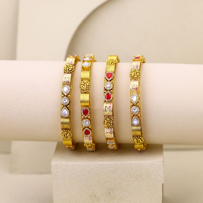 Raktimaya Antique Bangles 22KT