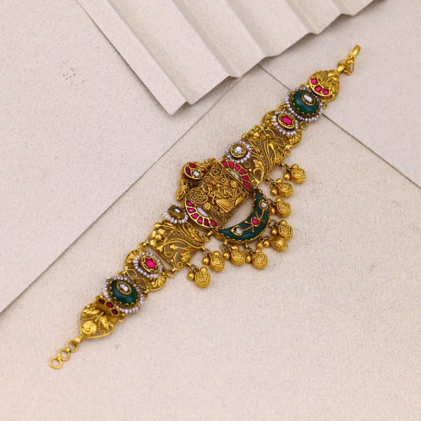 Chandravallari Heritage Bracelet 22KT