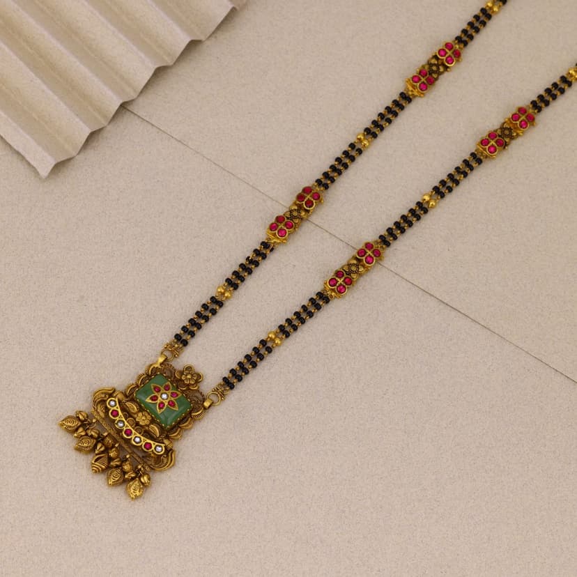 Haritkamala Heritage Mangalsutra 22KT