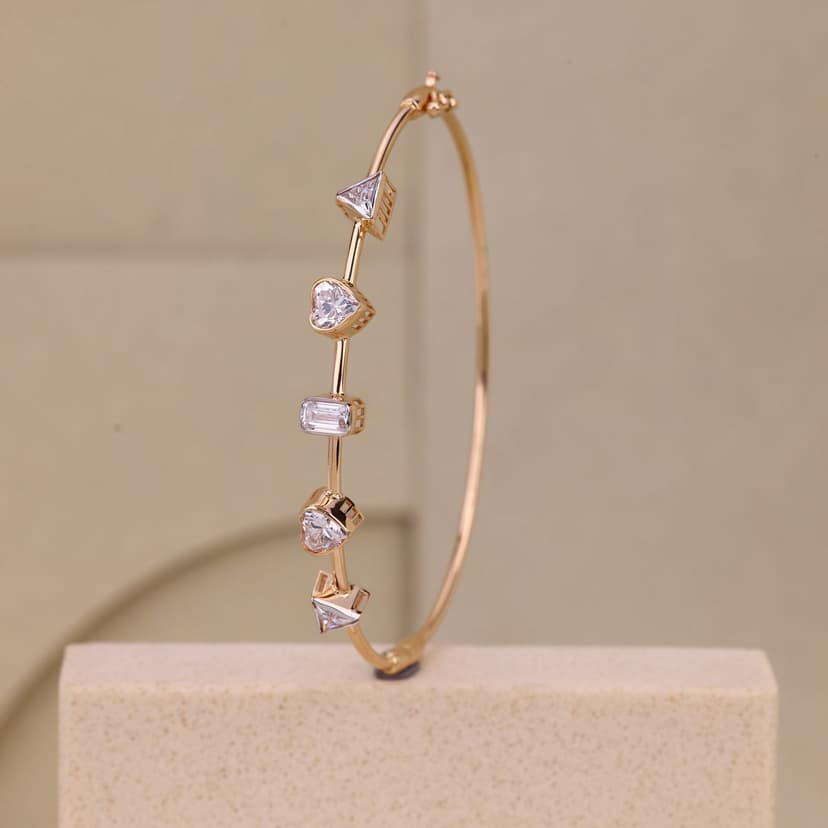 Monéstra Mosaic Kada 18KT