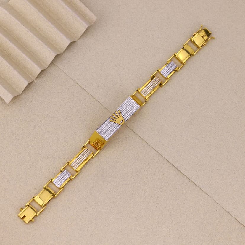 Kervion Signature Panel Bracelet 22KT