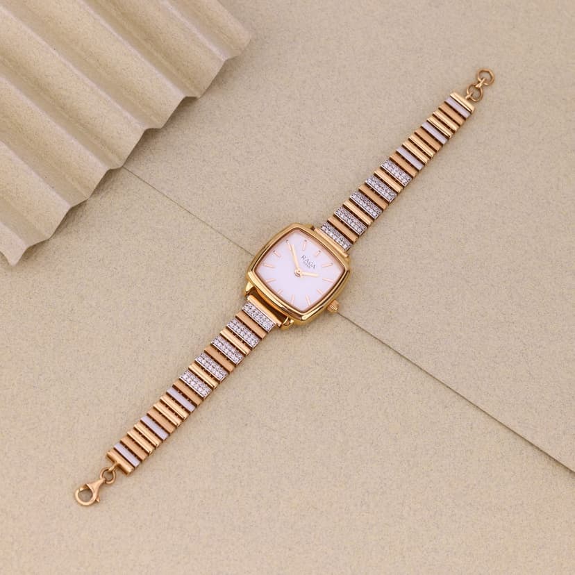 Cerynne Modern Frame Watch 18KT