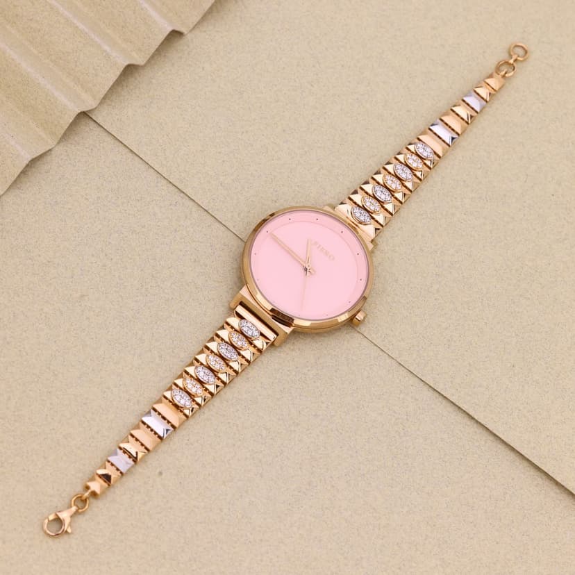 Blush Mosaic Watch 18KT