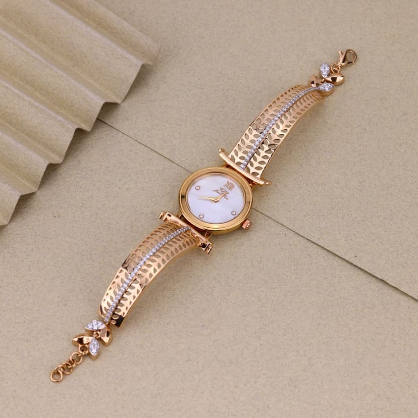 Avelora Lace Bloom Watch 18KT