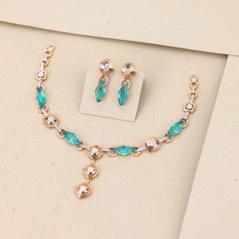 Marovelle Necklace Set 18KT