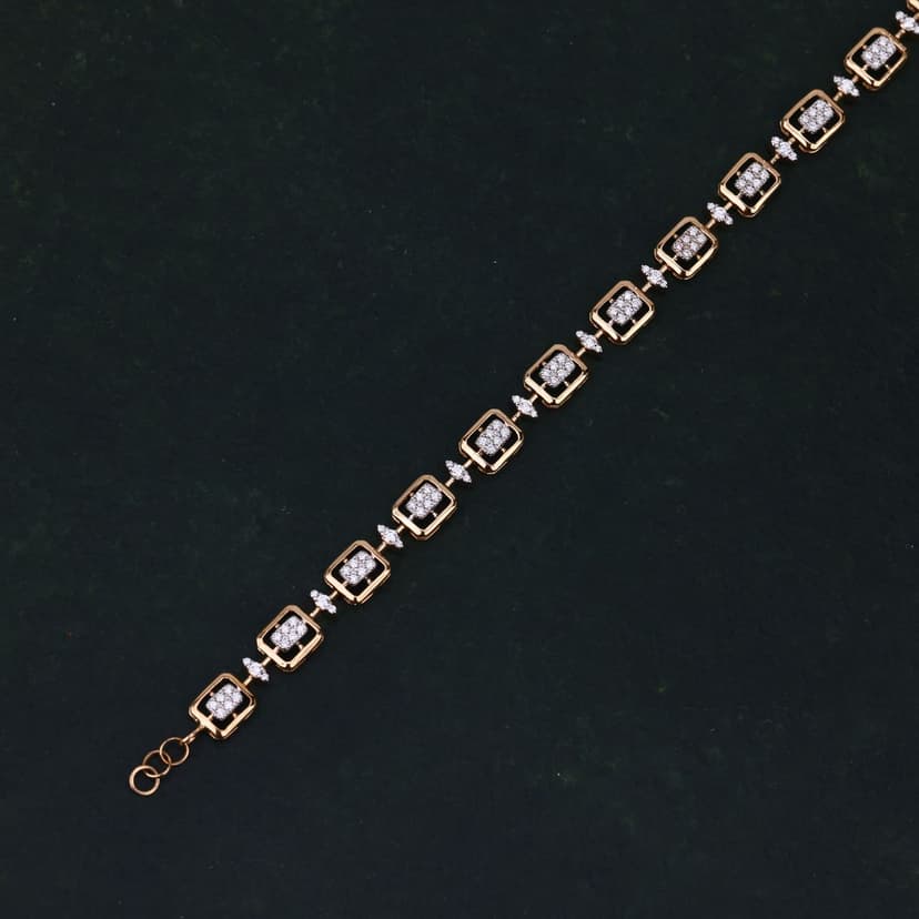 Cadrivelle Real Diamond Bracelet 14KT