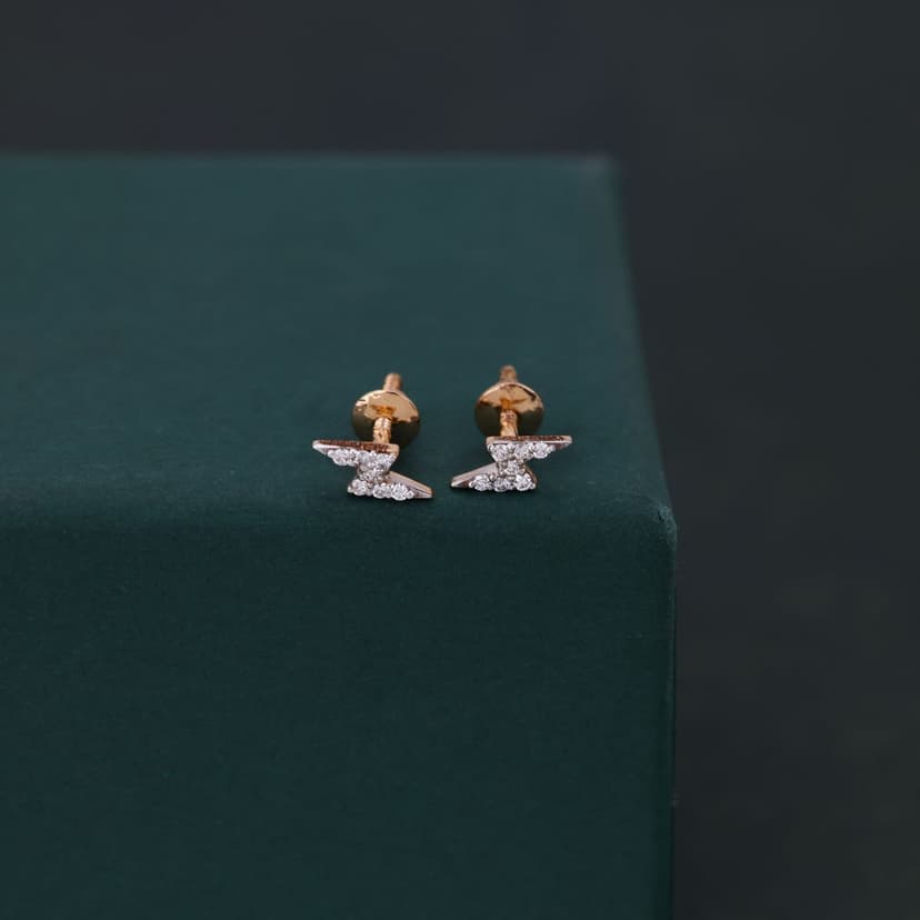 Axeloria Real Diamond Earrings 14KT
