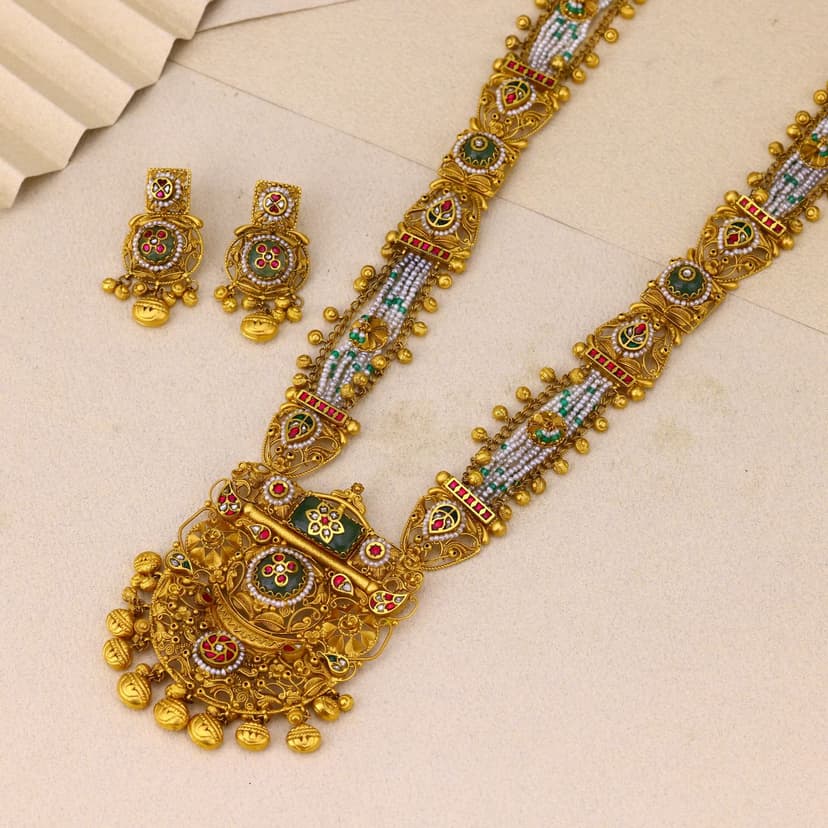 Shrivallari Heritage Necklace 22KT