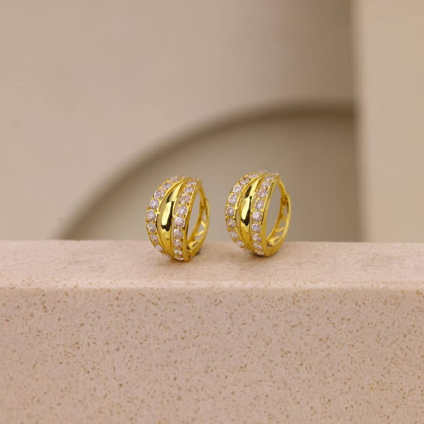 Elorise Crystal Bali 18KT