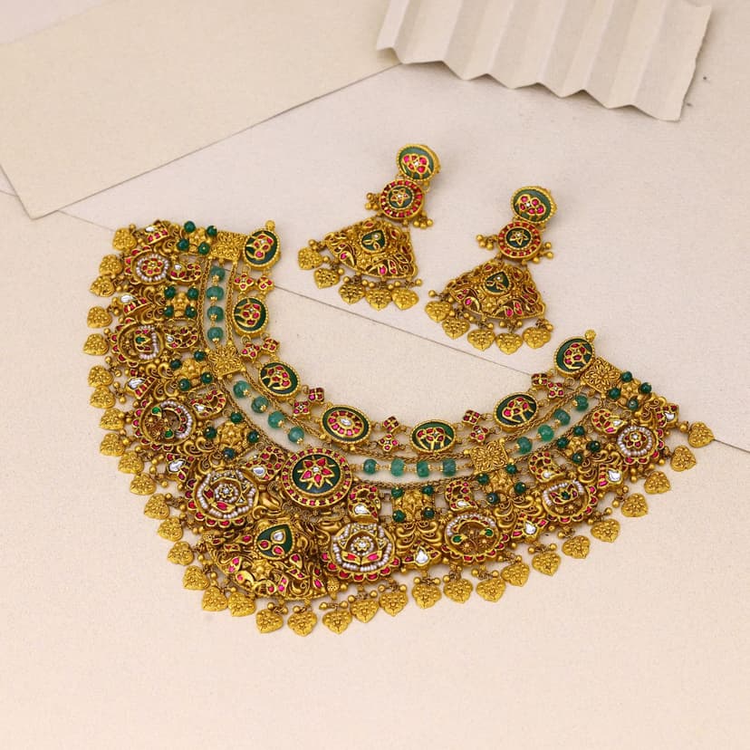 Vaidehira Heritage Necklace 22KT