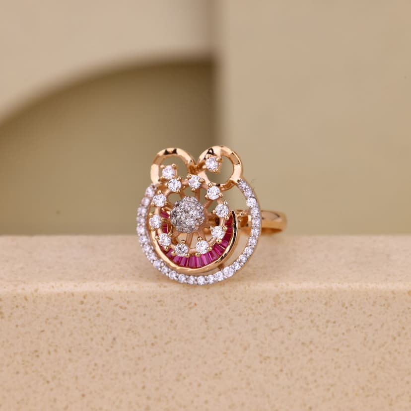Rosentia Bloom Halo Ring 18KT