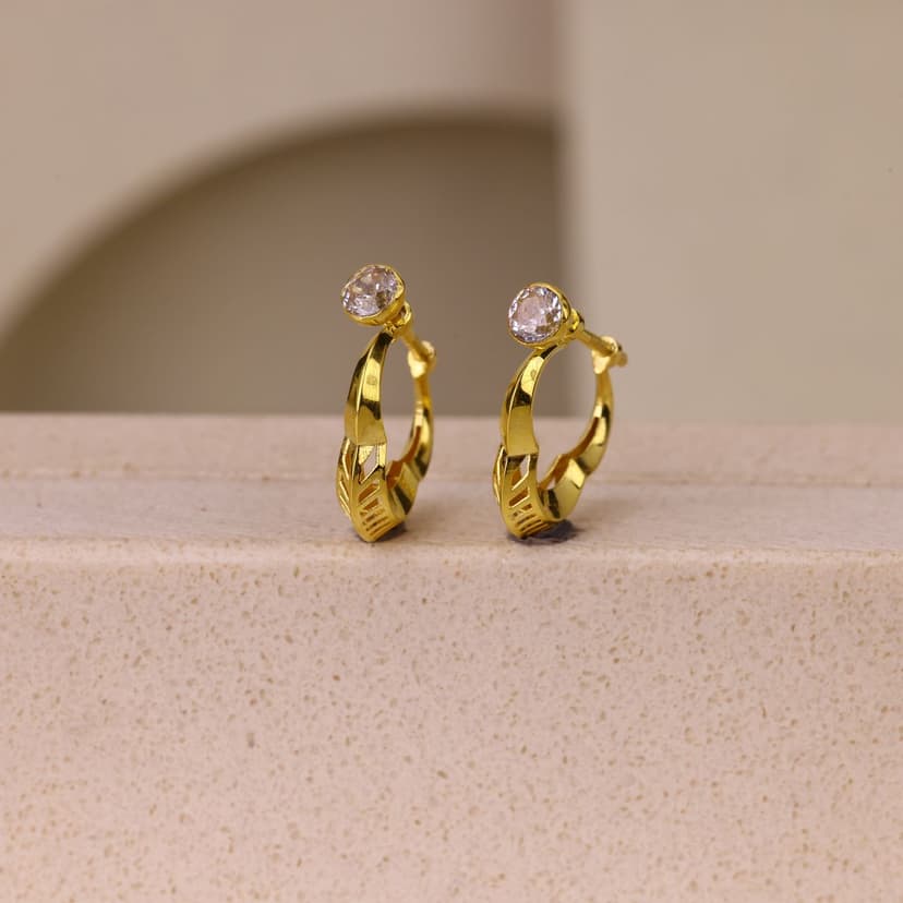 Celvoria Chevron Bali 18KT