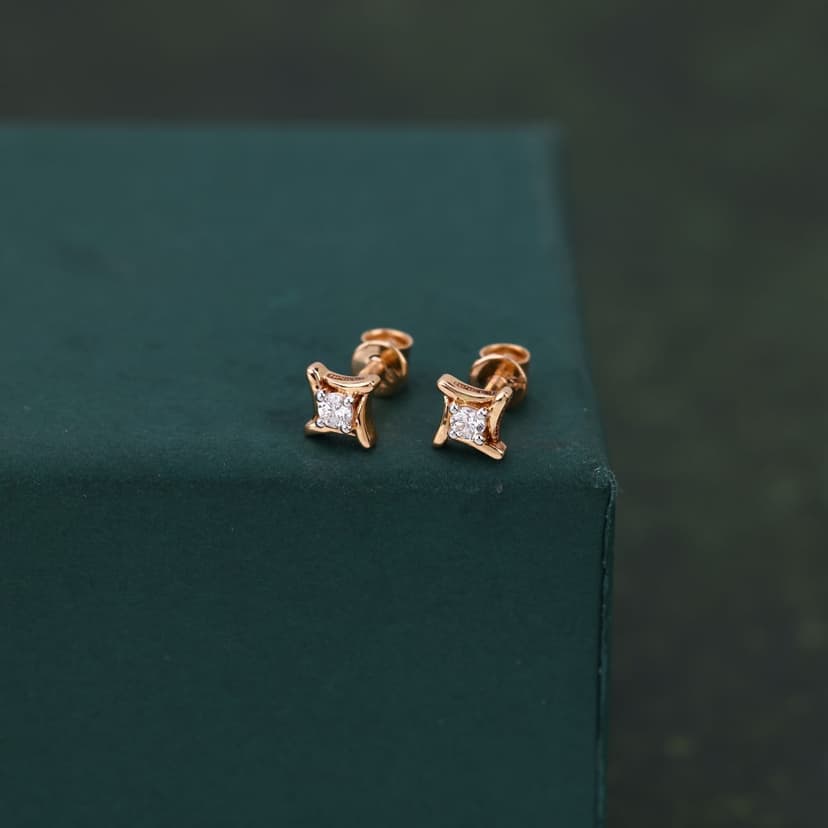 Orlizsse Real Diamond Earrings 14KT