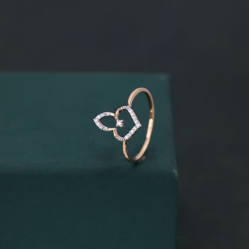 Amorelia Real Diamond Ring 14KT