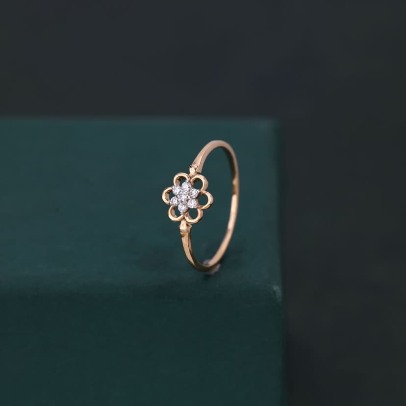 Floriellea Real Diamond Ring 14KT