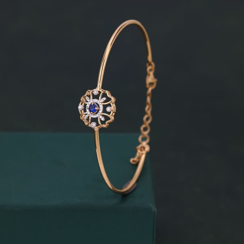 Zafrina Real Diamond Kada 14KT