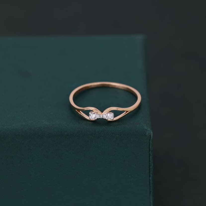 Serelia Real Diamond Ring 14KT
