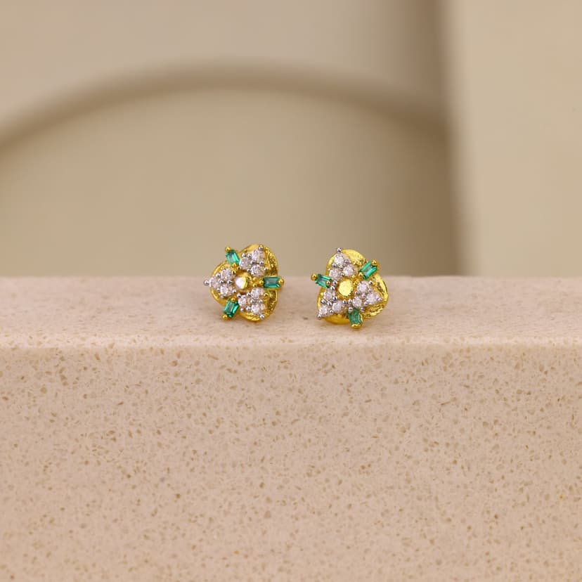 Emeravique Earrings 18KT