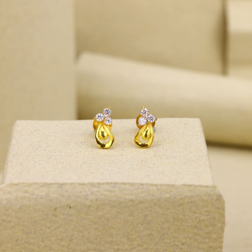 Teardoré Earrings 22KT