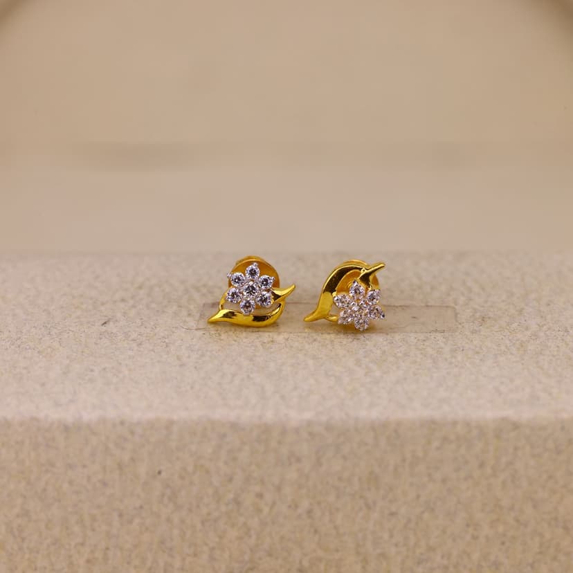 Florisca Earrings 22KT