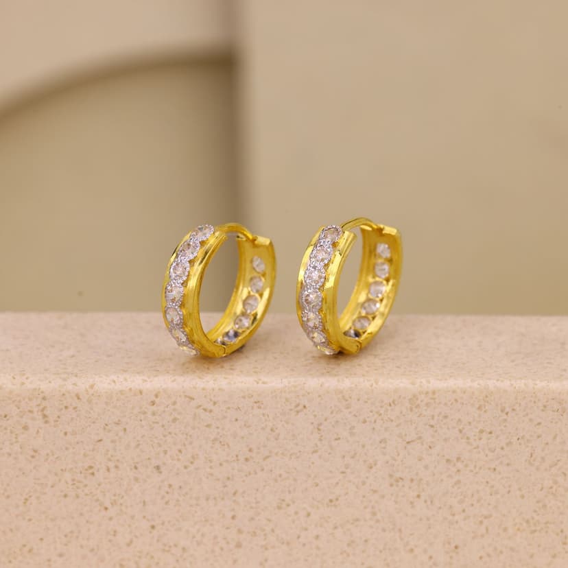 Elivra Hoop Bali 18KT