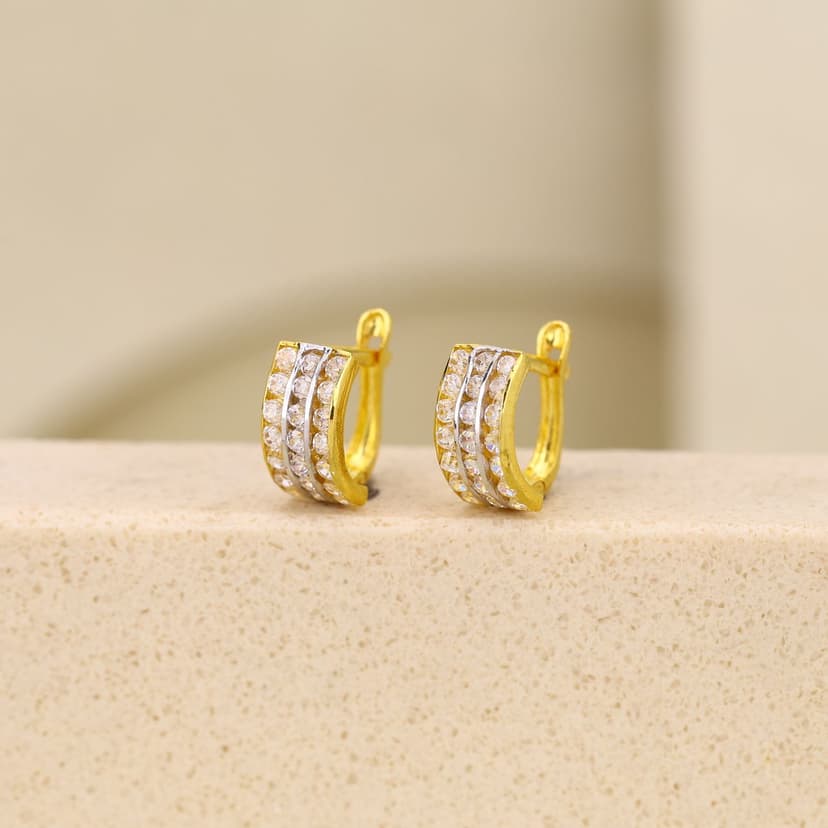 Elyssaire Hoop Bali 18KT