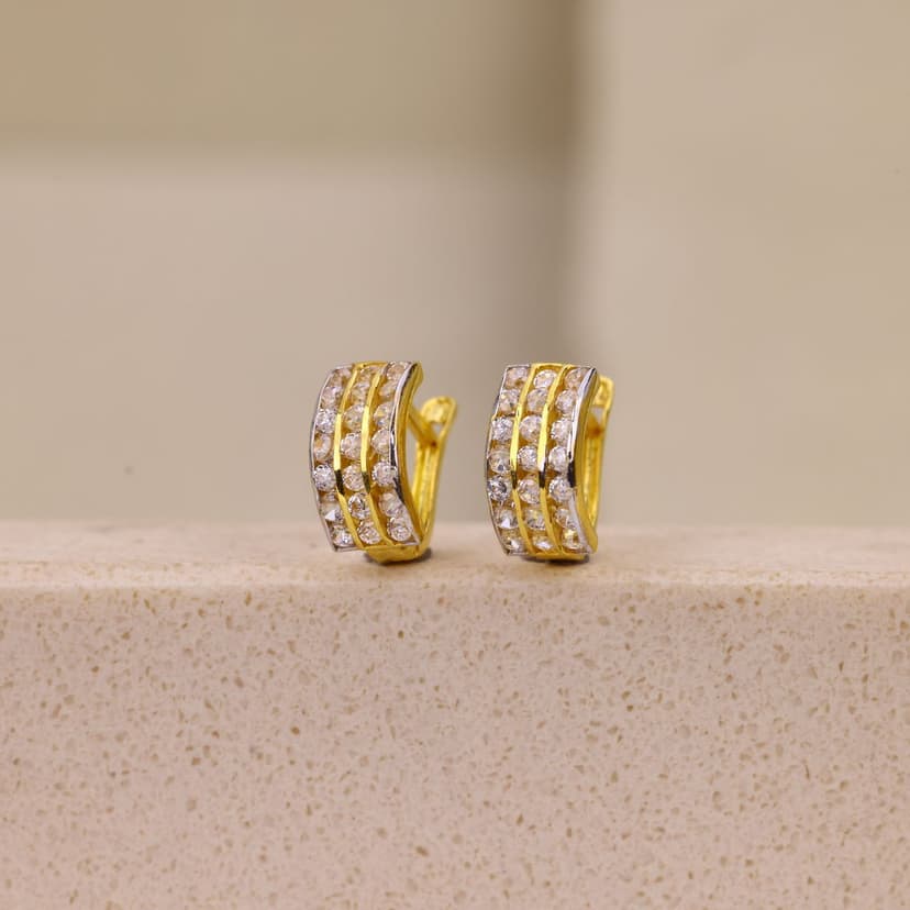 Novarelle Triple Row Bali 18KT