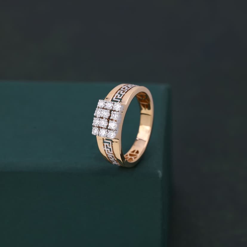 Zevrion Real Diamond Ring 14KT