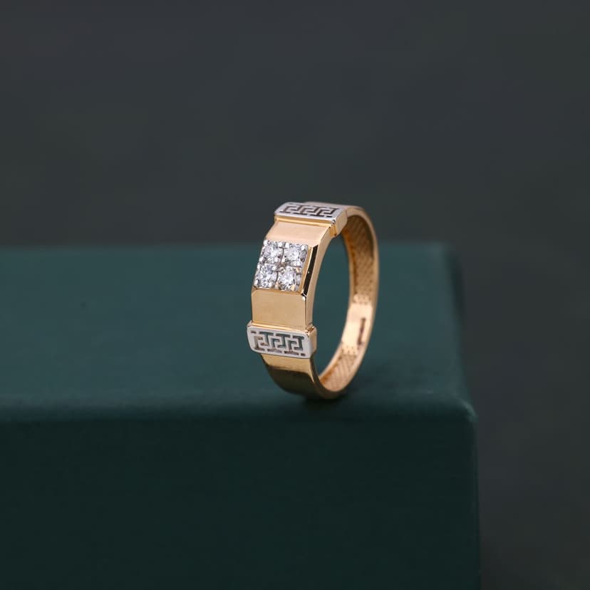 Zarevion Real Diamond Ring 14KT