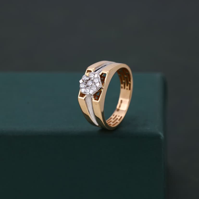 Orvellan Real Diamond Ring 14KT