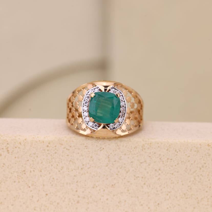 Velzara Verdant Lattice Ring 18KT