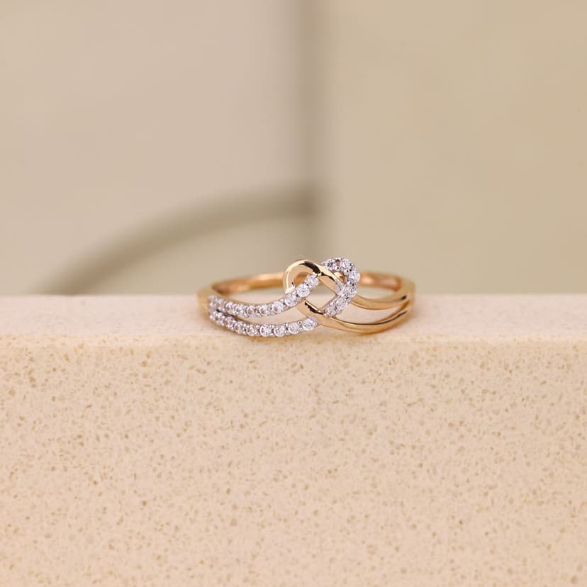Avelzora Interlace Ring 18KT