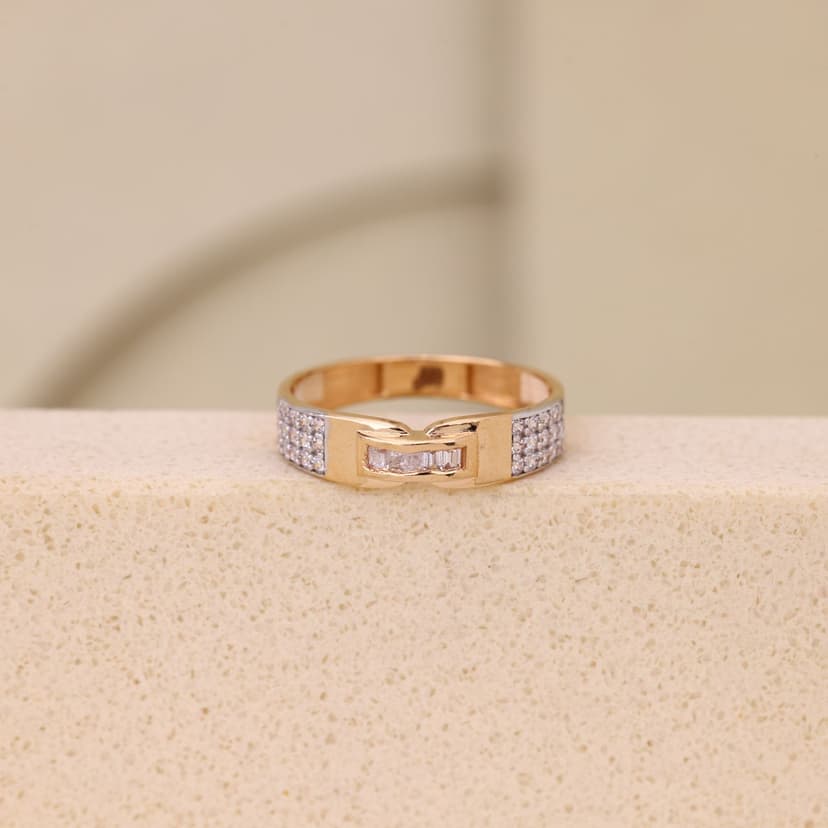 Calyssara Prism Panel Ring 18KT