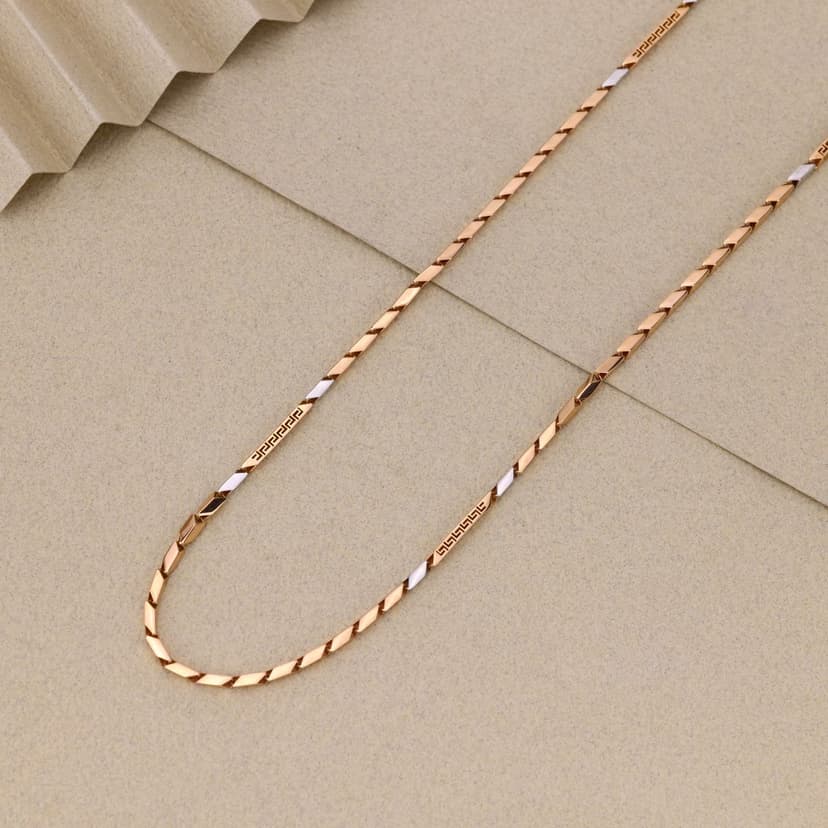 Ravellora Greek Edge Chain 18KT