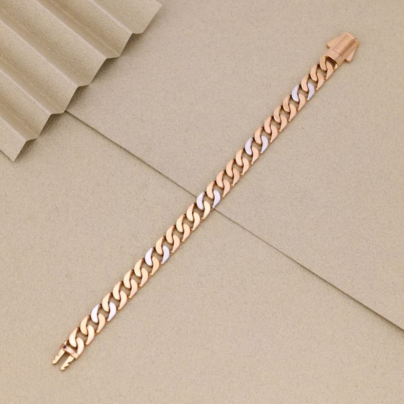 Zarienne Cuban Arc Bracelet 18KT