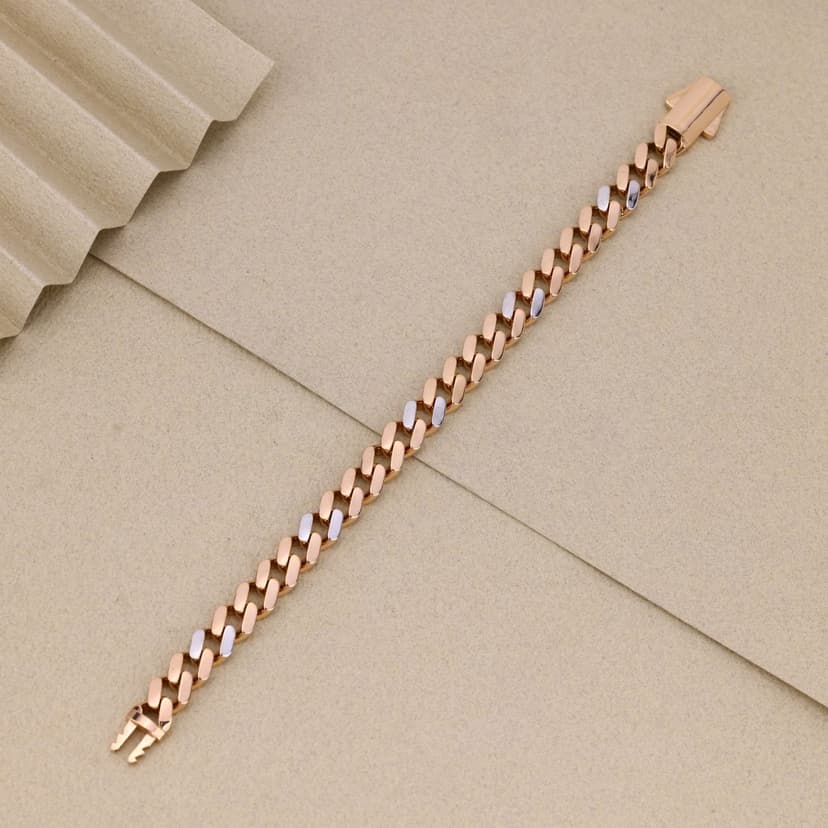Vezalora Cuban Accent Bracelet 18KT