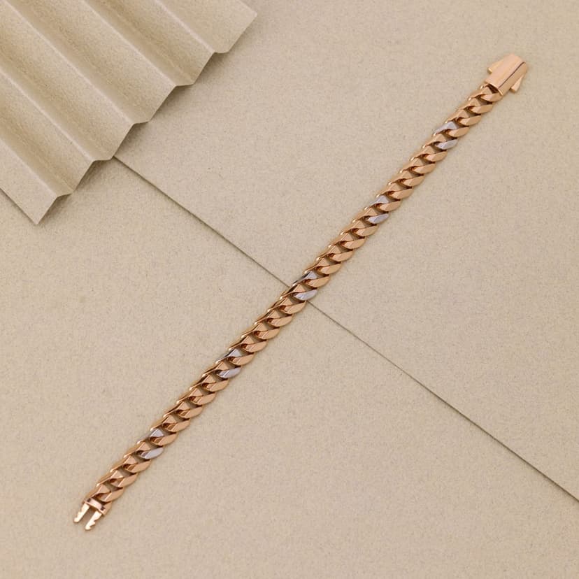 Elyzavora Cuban Line Bracelet 18KT