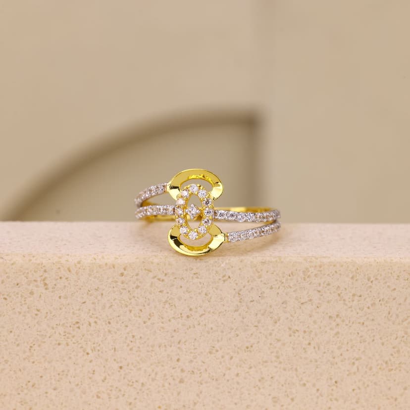 Veyzelle Figureloop Ring 22KT