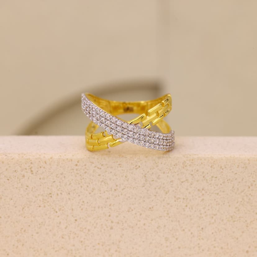 Mavrelora Xarc Ring 22KT