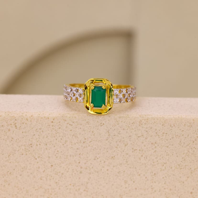 Norezielle Jadecrest Ring 22KT