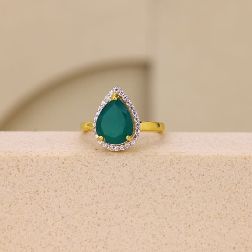 Ozyrelle Verdant Ring 22KT