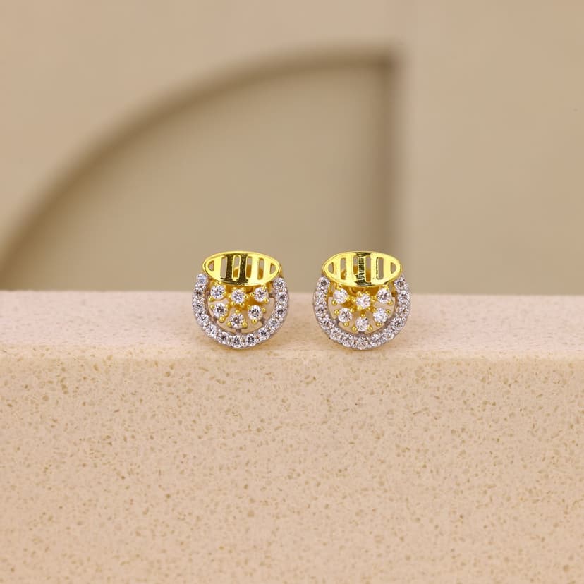 Elzavora Bloomarc Earrings 22KT