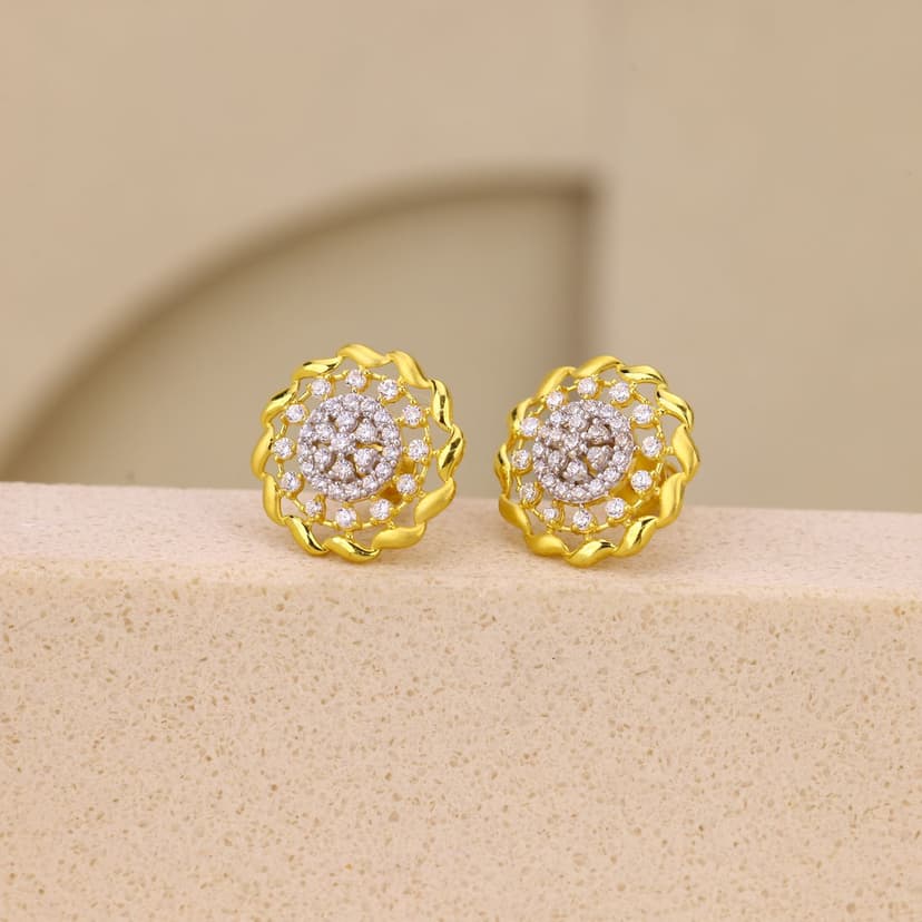 Caliselle Bloomarc Earrings 22KT