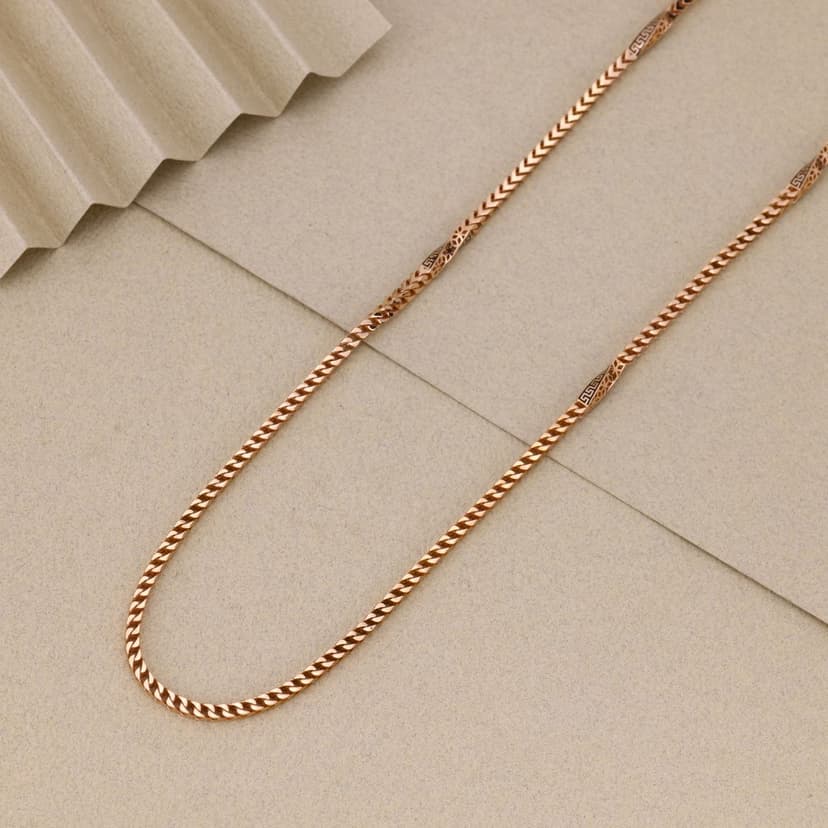 Norevessa Keycrest Chain 18KT