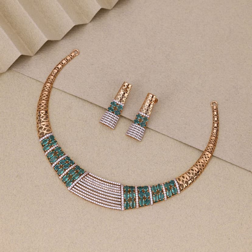 Zarellora Verdavelle Necklace 18KT