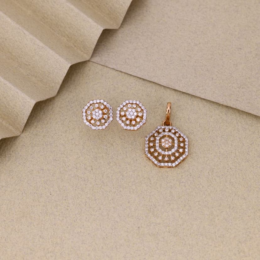 Zorevielle Pendant Set 18KT