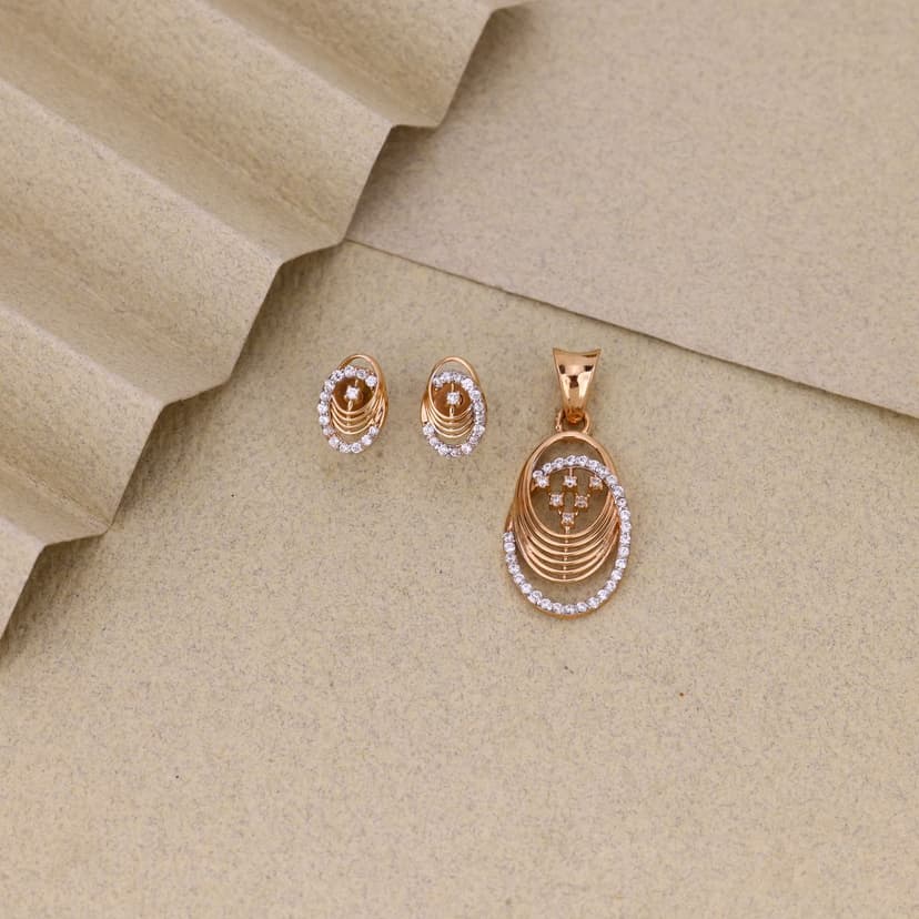 Zelvarine Pendant Set 18KT